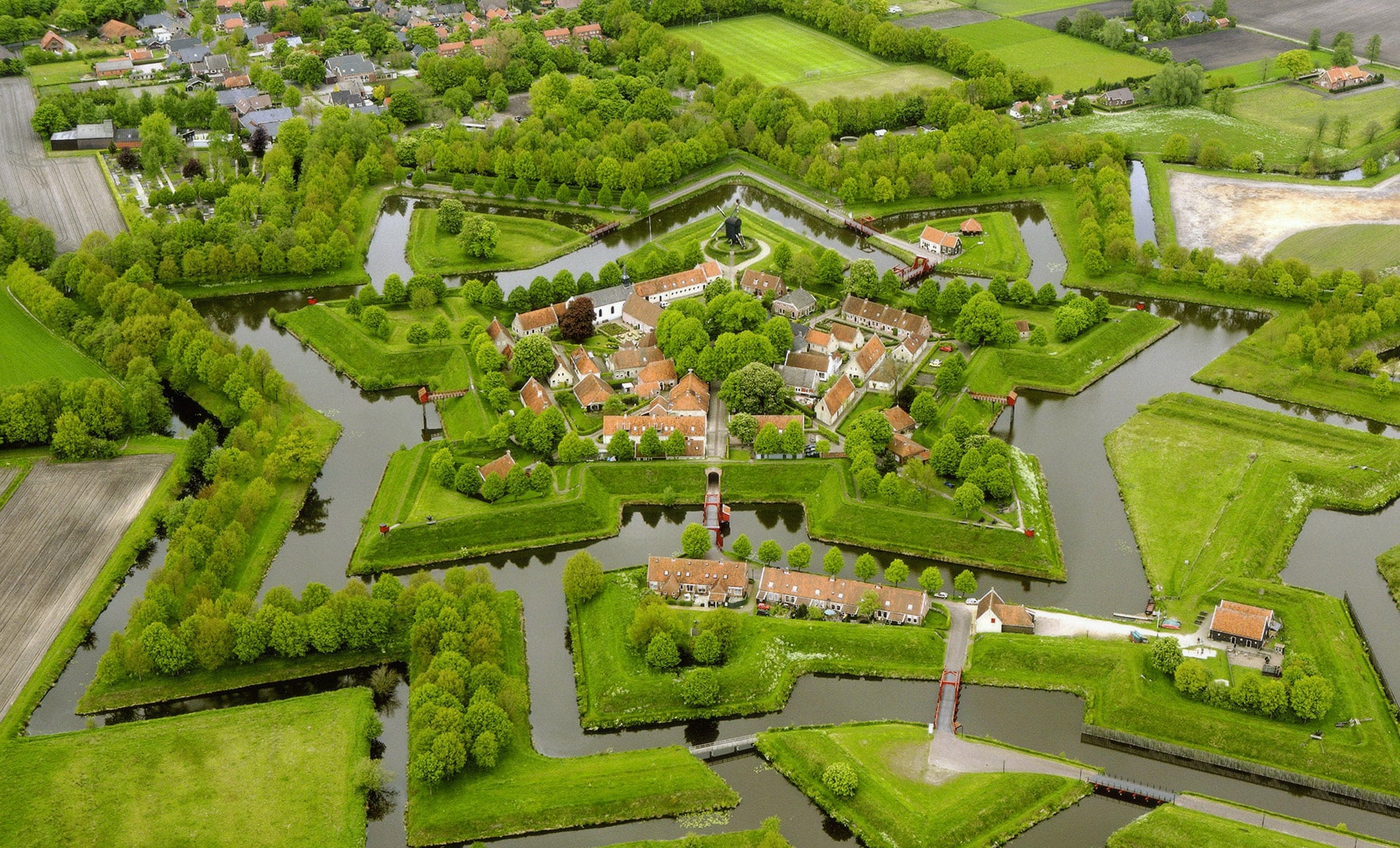 Familienhotel Gut Landegge im Emsland: Festung Bourtange Niederlande